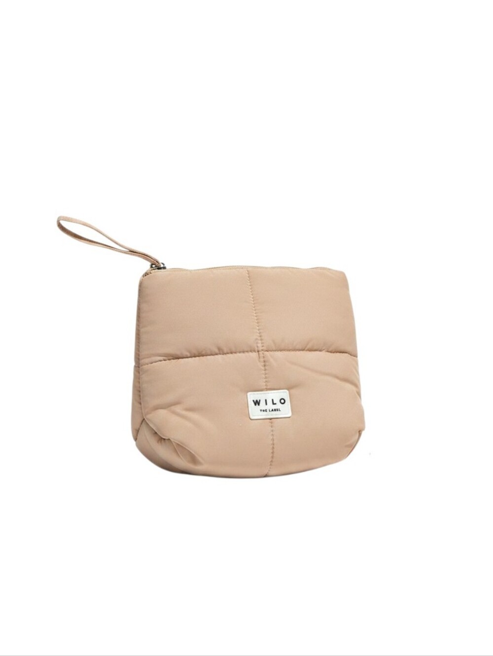 Wilo the Label Brown Toiletry Pouch Travel Organizer Case